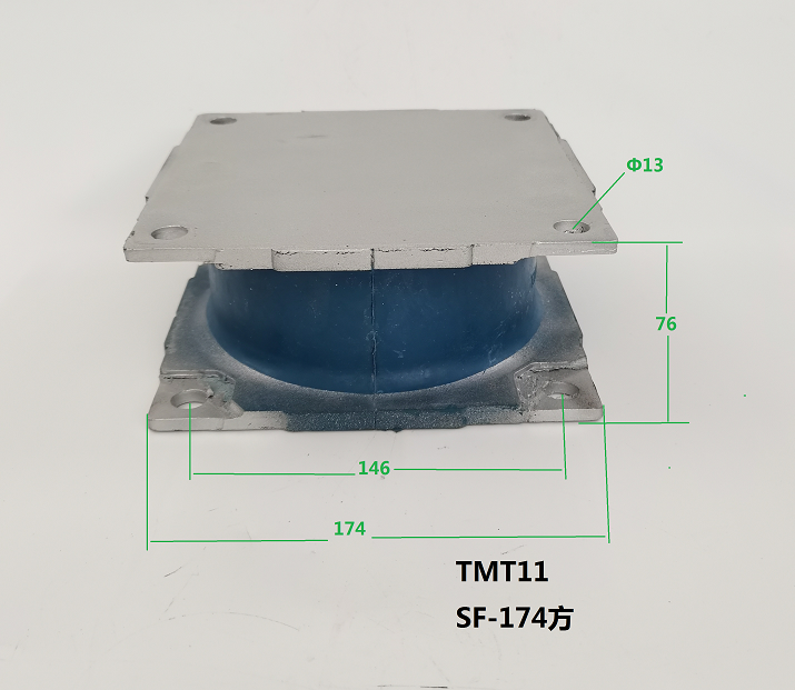 Roller Shock Absorption Rubber 165 Round